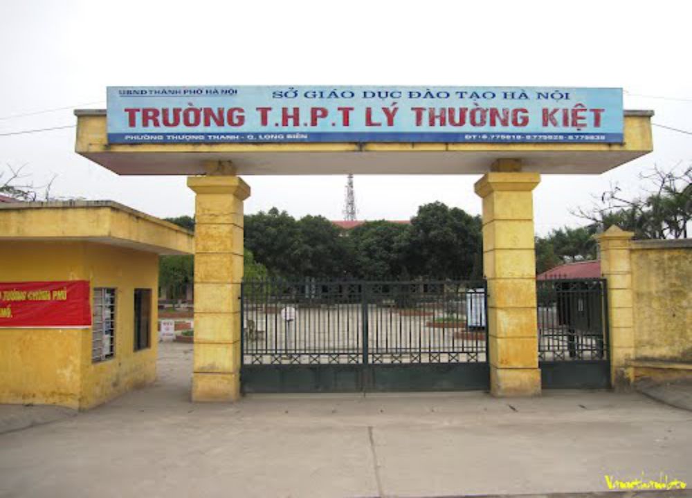 trường thpt lý thường kiệt