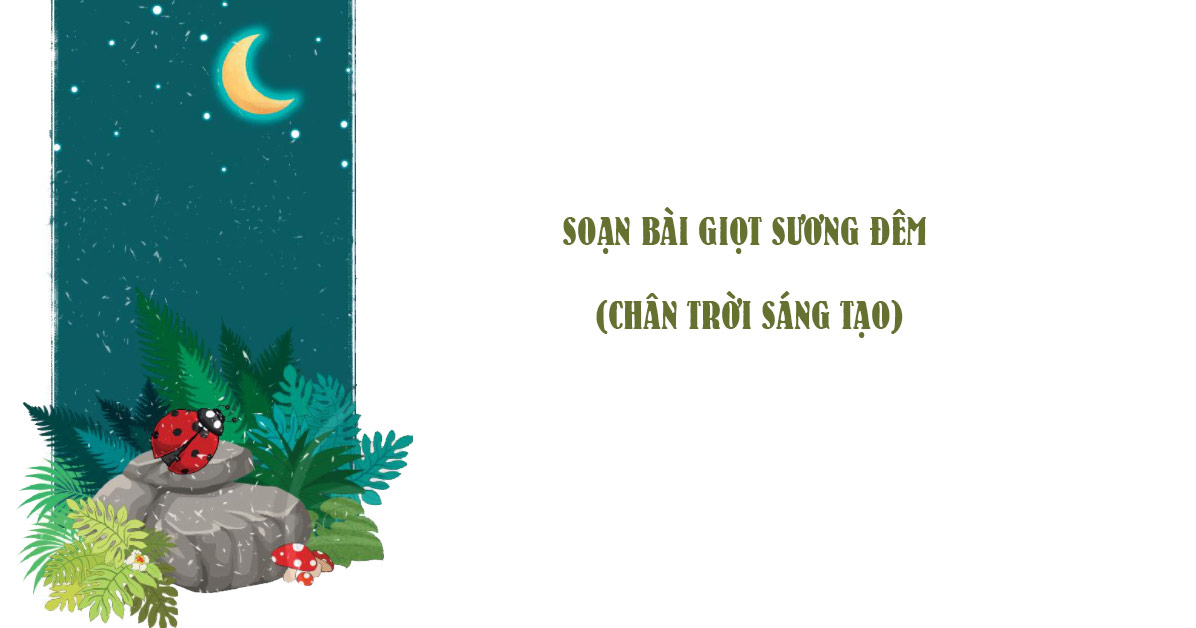 Soạn bài Giọt sương đêm - Chân trời sáng tạo