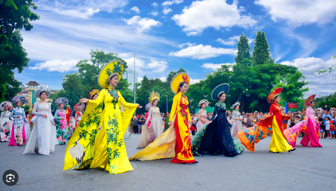 Trình bày ý kiến về một vấn đề xã hội: Áo dài - trang phục truyền thống của phụ nữ Việt Nam